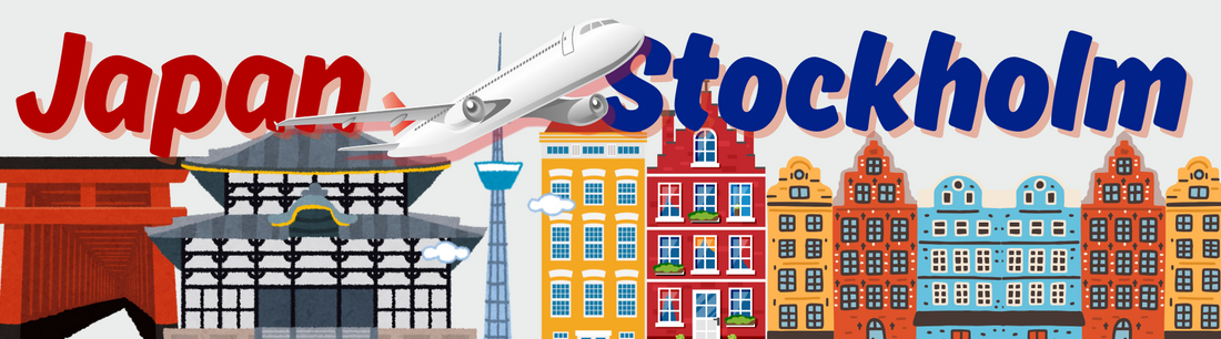 Japan to Stockholm candies