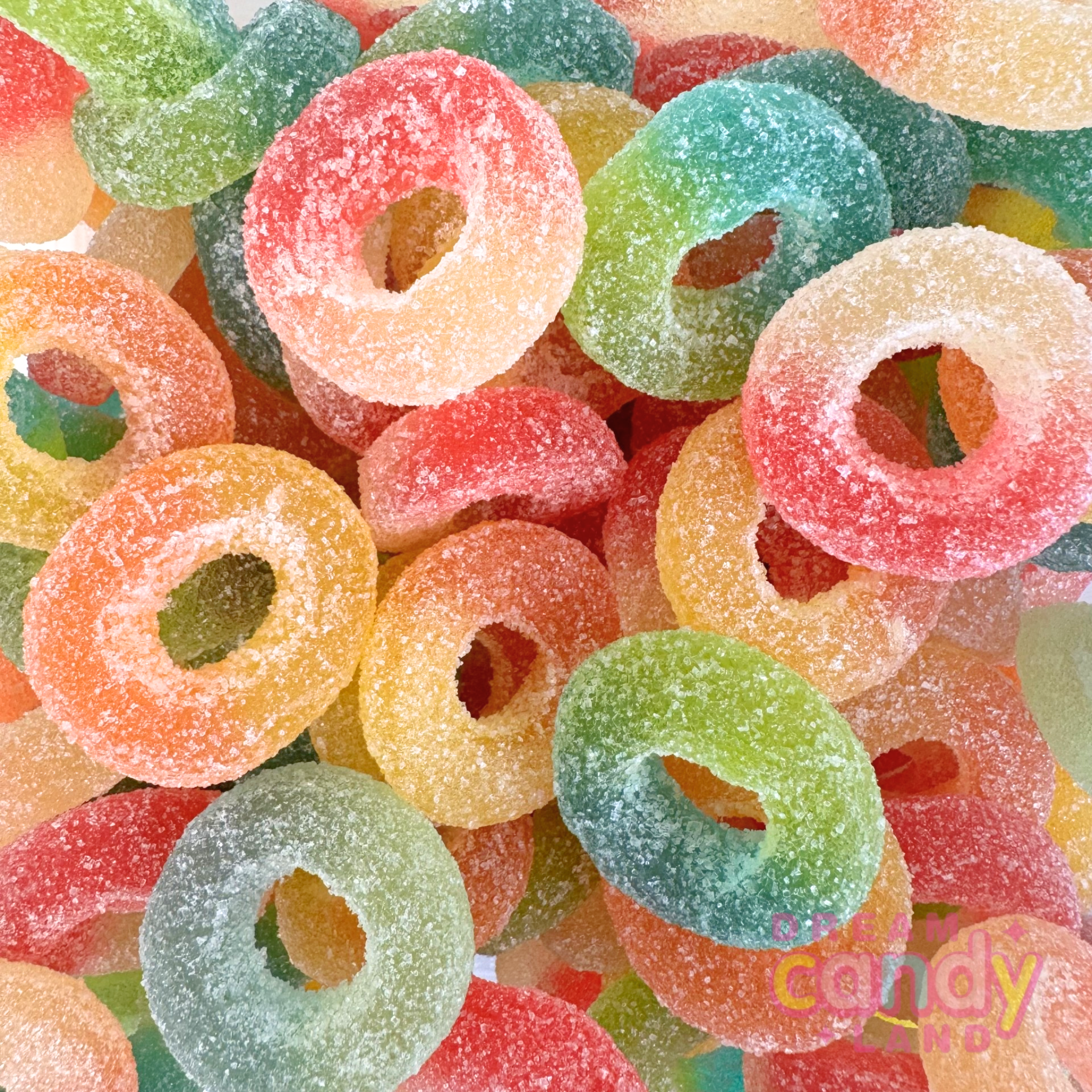 Fizzy Rainbow Rings