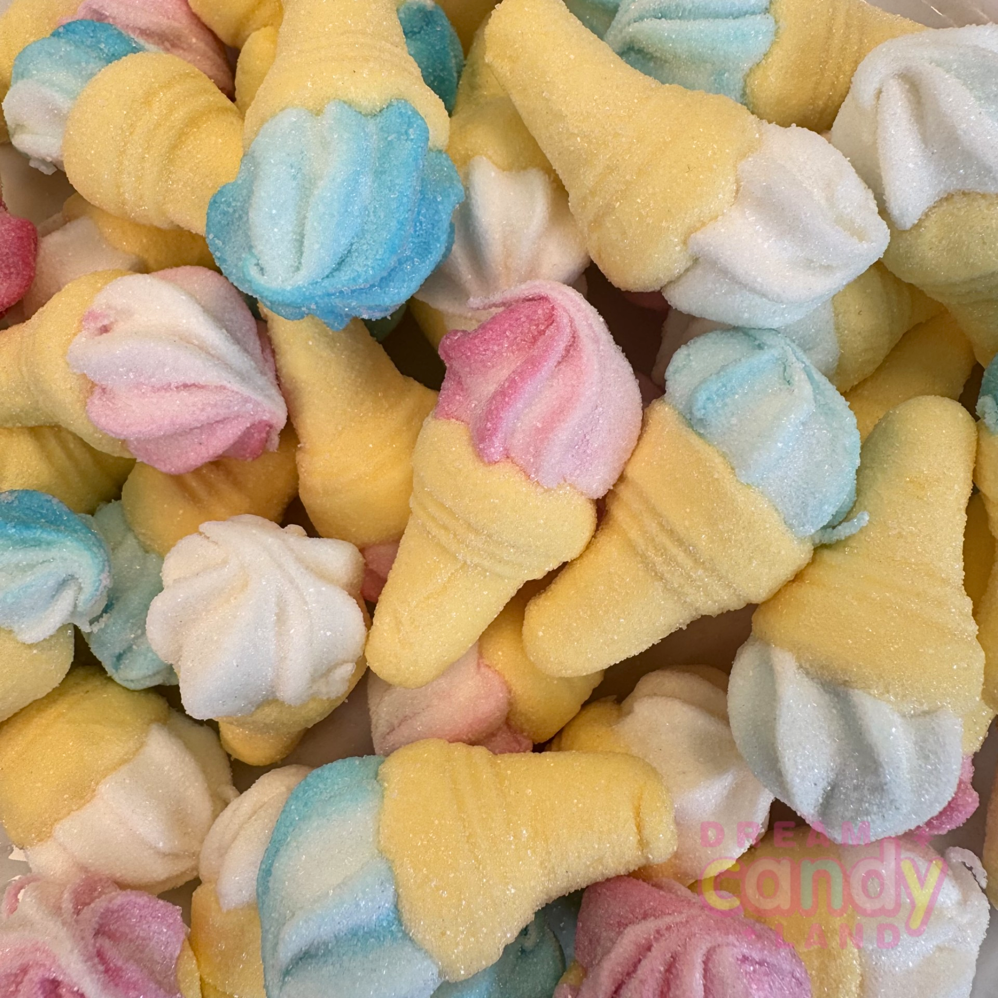 Foamy Ice Cream Cones