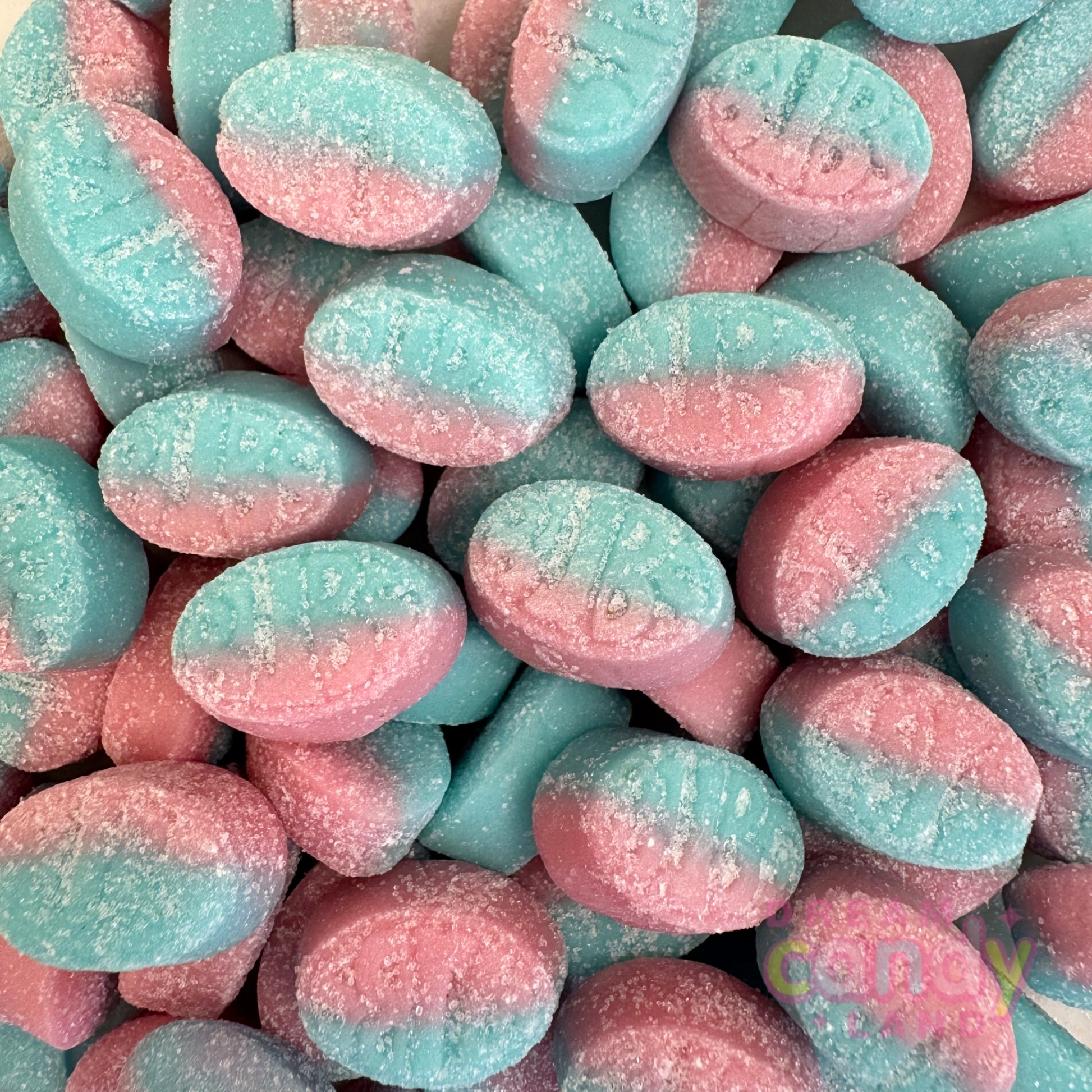 Bubs Raspberry/Blueberry Ovals Mini | Fruity Candy Joy – Dream Candy Land