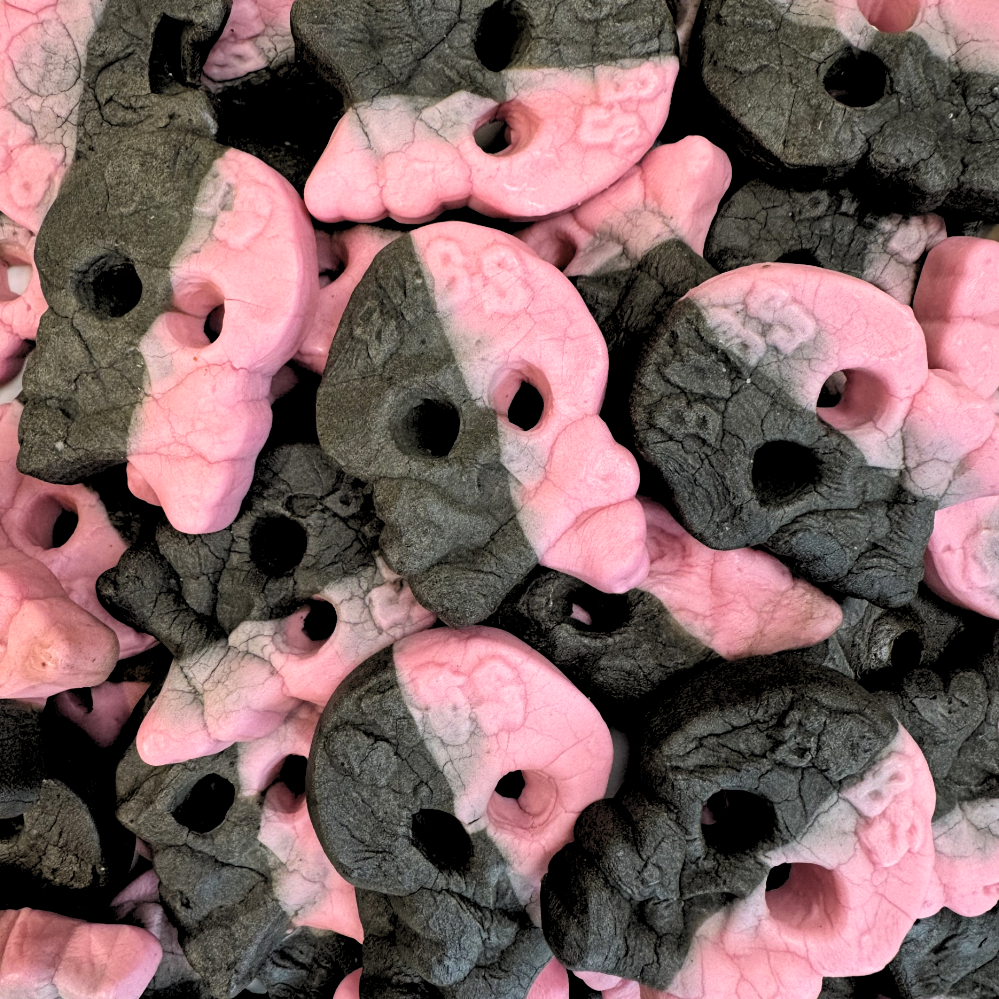 BUBS Raspberry & Licorice Skull