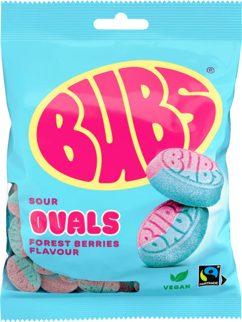 Goody Sour Ra​​spberryとBlueberry Ovals